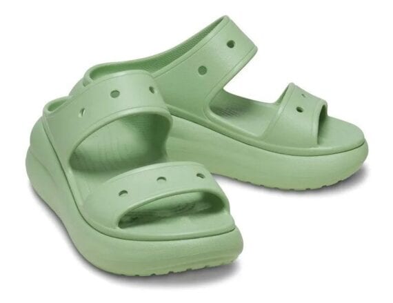 Crocs Classic Crush Sandal Fair Green 207670 - 374