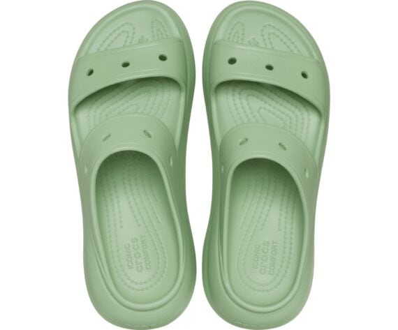 Crocs Classic Crush Sandal Fair Green 207670 - 374