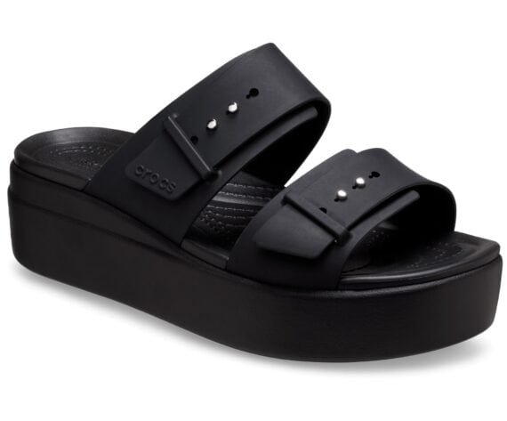 Crocs Brooklyn Low Wedge Black 207431-001