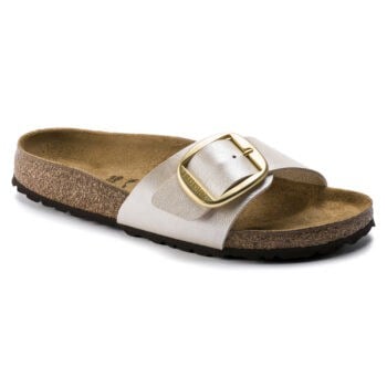 Birkenstock Madrid Big Buckle Graceful Pearl White 1015279