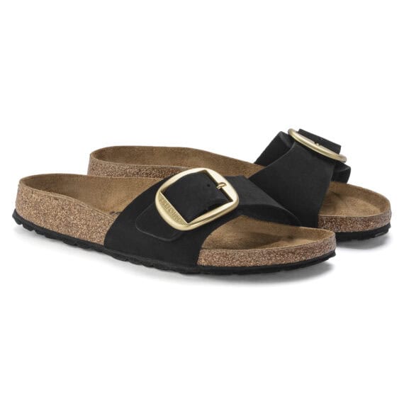 Birkenstock Madrid Big Buckle Black 1023373