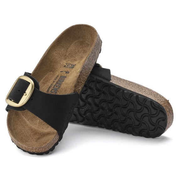 Birkenstock Madrid Big Buckle Black 1023373