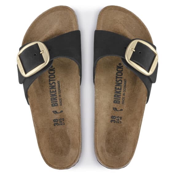 Birkenstock Madrid Big Buckle Black 1023373