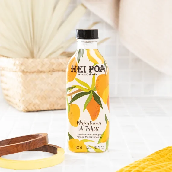 Hei Poa Majestueux de Tahiti Monoi Oil 100ml