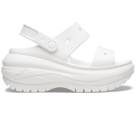 Crocs Mega Crush Sandal White 207989-100