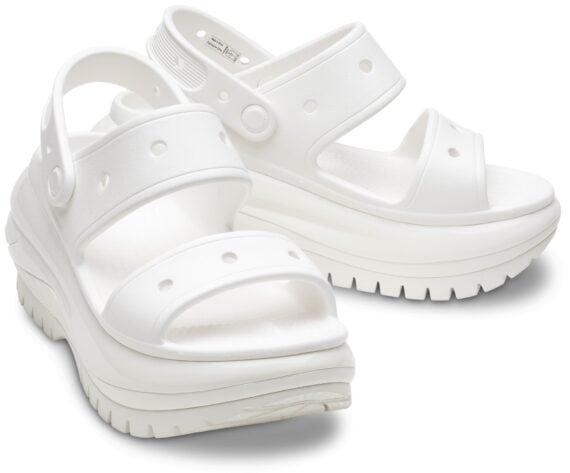 Crocs Mega Crush Sandal White 207989-100