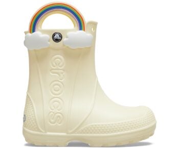 Crocs Kids Handle It Rain Boot Buttercream 210026-76O