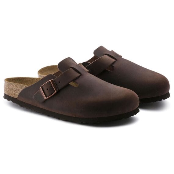 Birkenstock Boston Soft Footbed Oiled Leather Habana 0159713