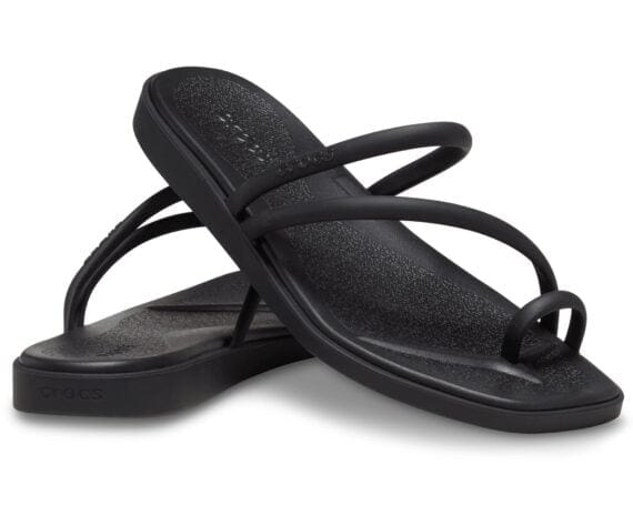 Crocs Miami Toe Loop Sandal Black 209862-001