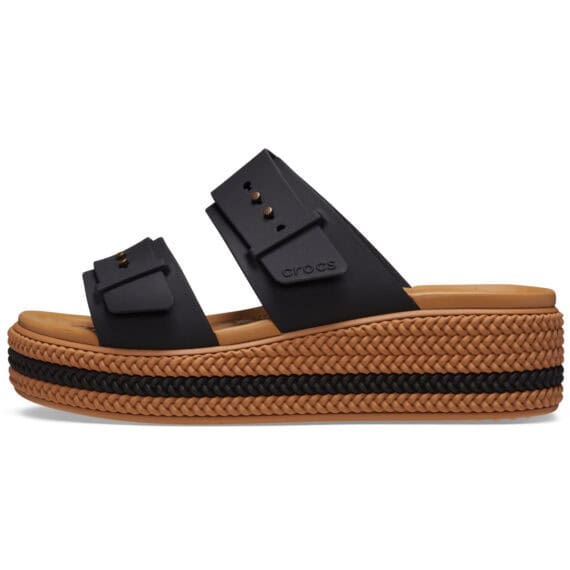 Crocs Brooklyn Woven Buckle Black 209978 - 001