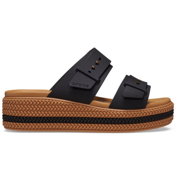 Crocs Brooklyn Woven Buckle Black 209978 - 001