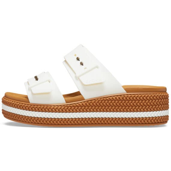 Crocs Brooklyn Woven Buckle Chalk 209978 - 0WV