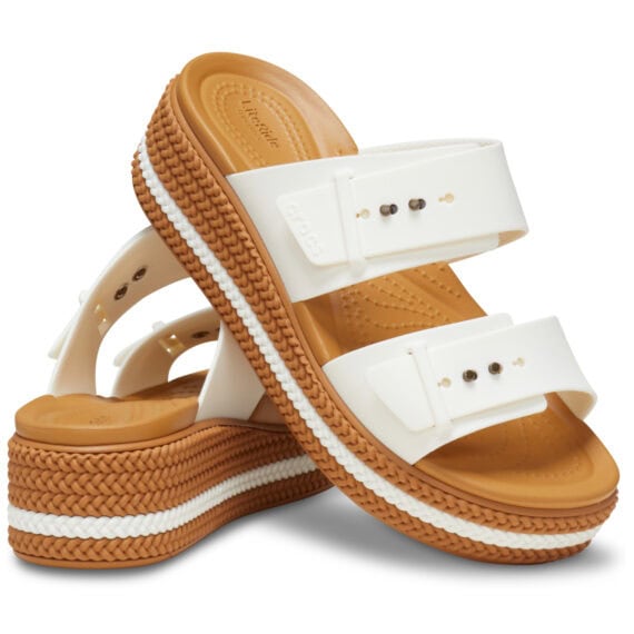Crocs Brooklyn Woven Buckle Chalk 209978 - 0WV