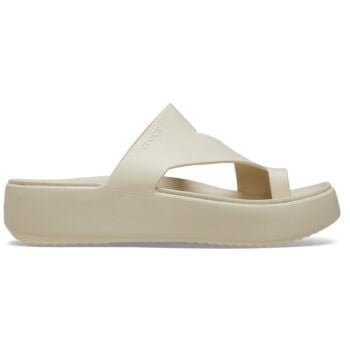 Crocs Getaway Platform Toe Loop Sandstone 210834 - 0LH