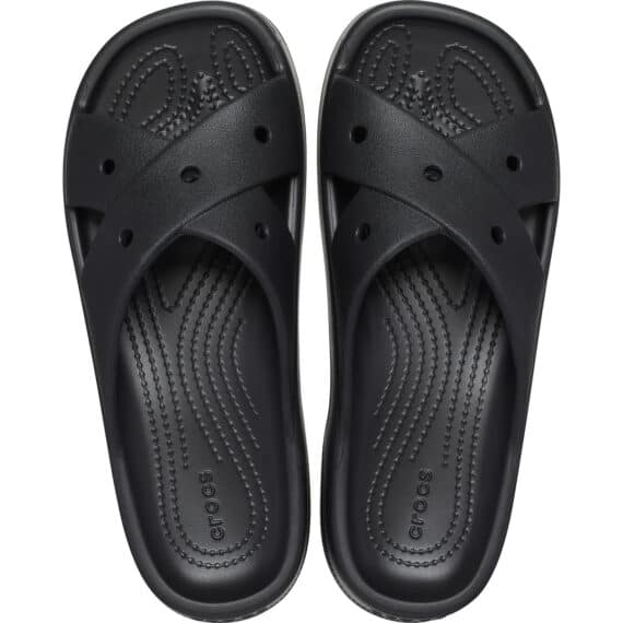 Crocs Classic Women's Cross Strap Black 210840 - 001