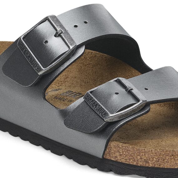 Birkenstock Arizona Birko-Flor - Metallic Black 1029224